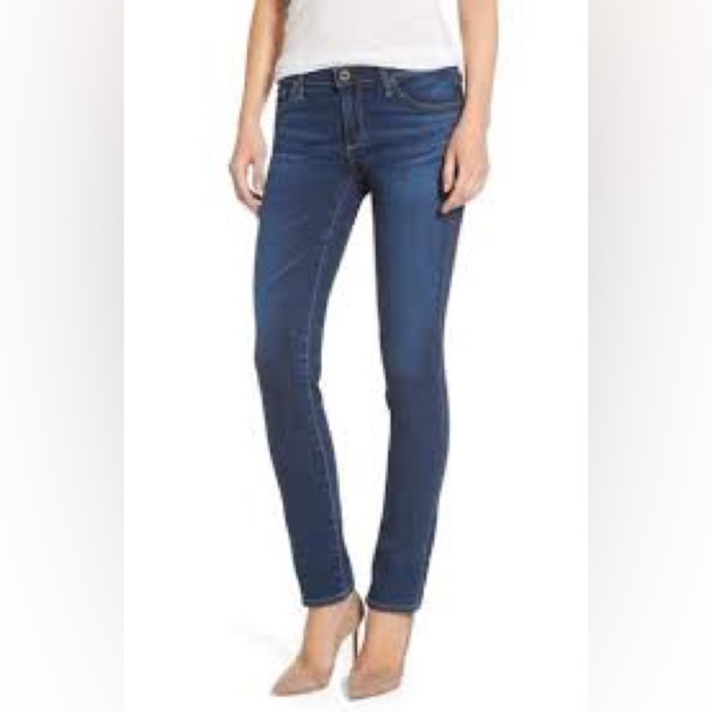 AG Adriano Goldschmied Womens The stilt Cigarette Leg Jeans